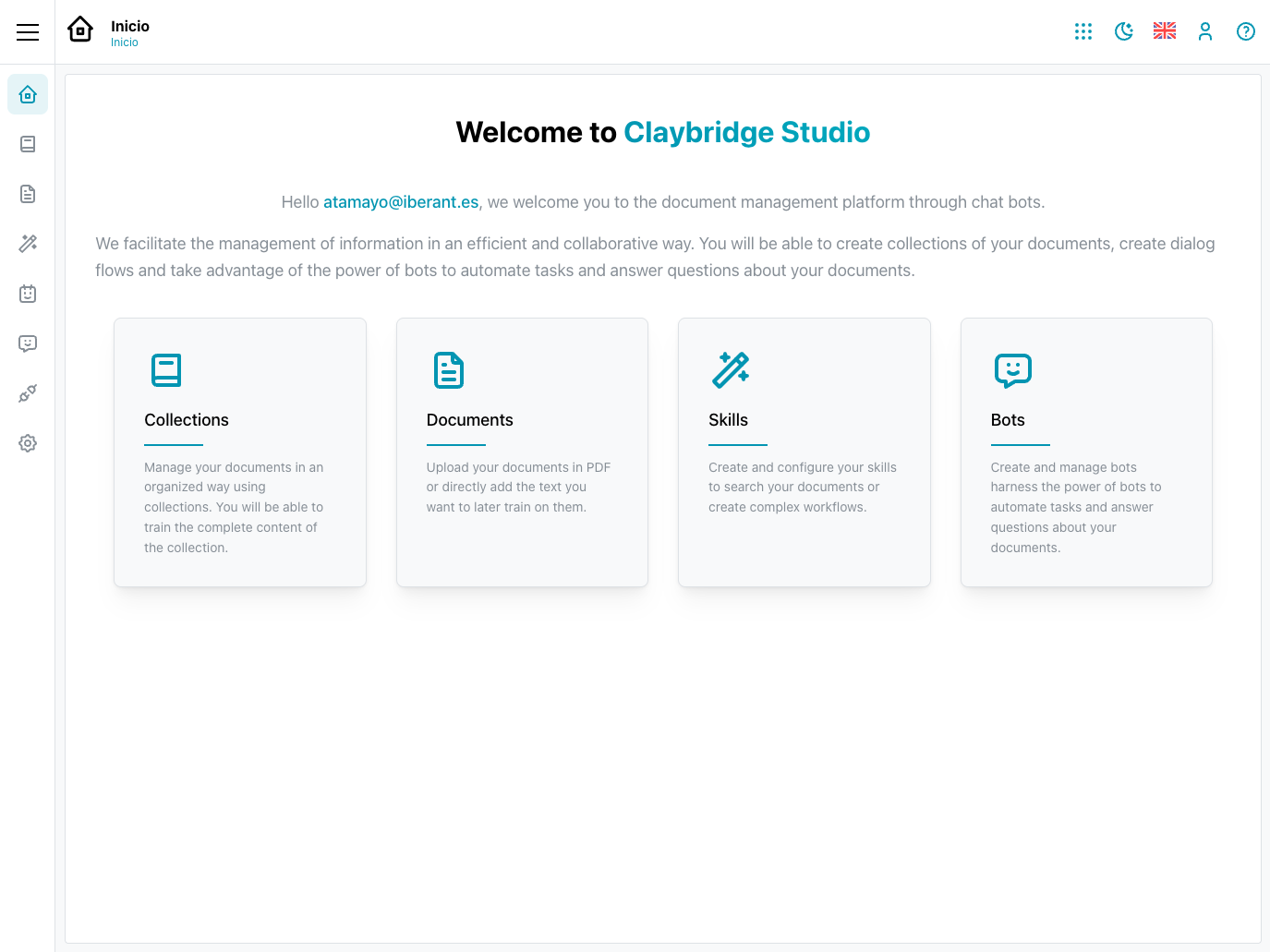 Claybridge Studio home page